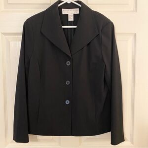 DONCASTER BLACK BLAZER SUIT COAT